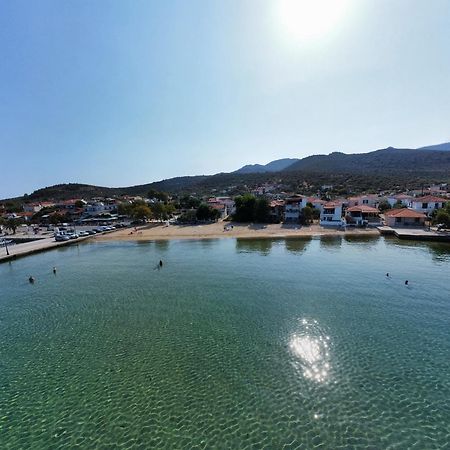 Beachfront Apartment Thassos Skála Kallirákhis Kültér fotó