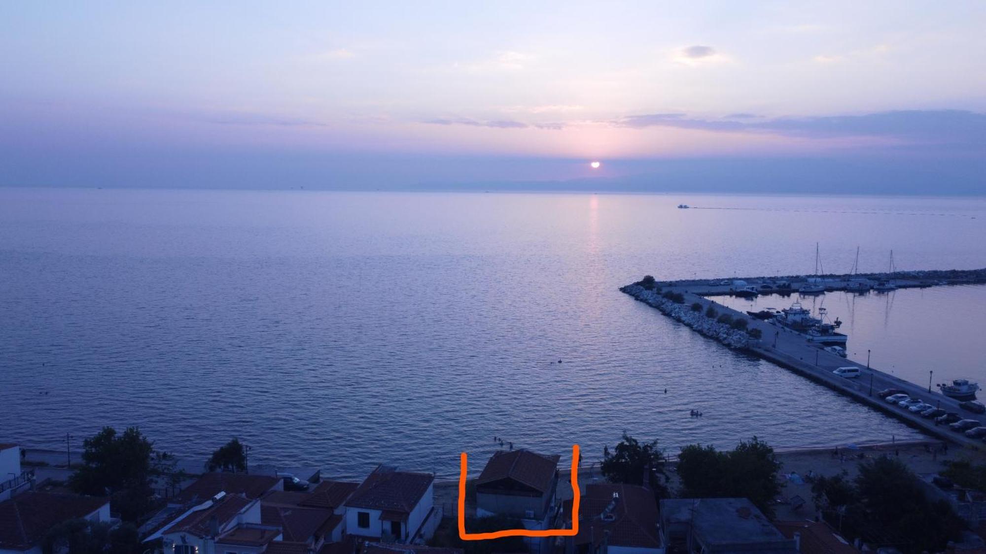 Beachfront Apartment Thassos Skála Kallirákhis Kültér fotó