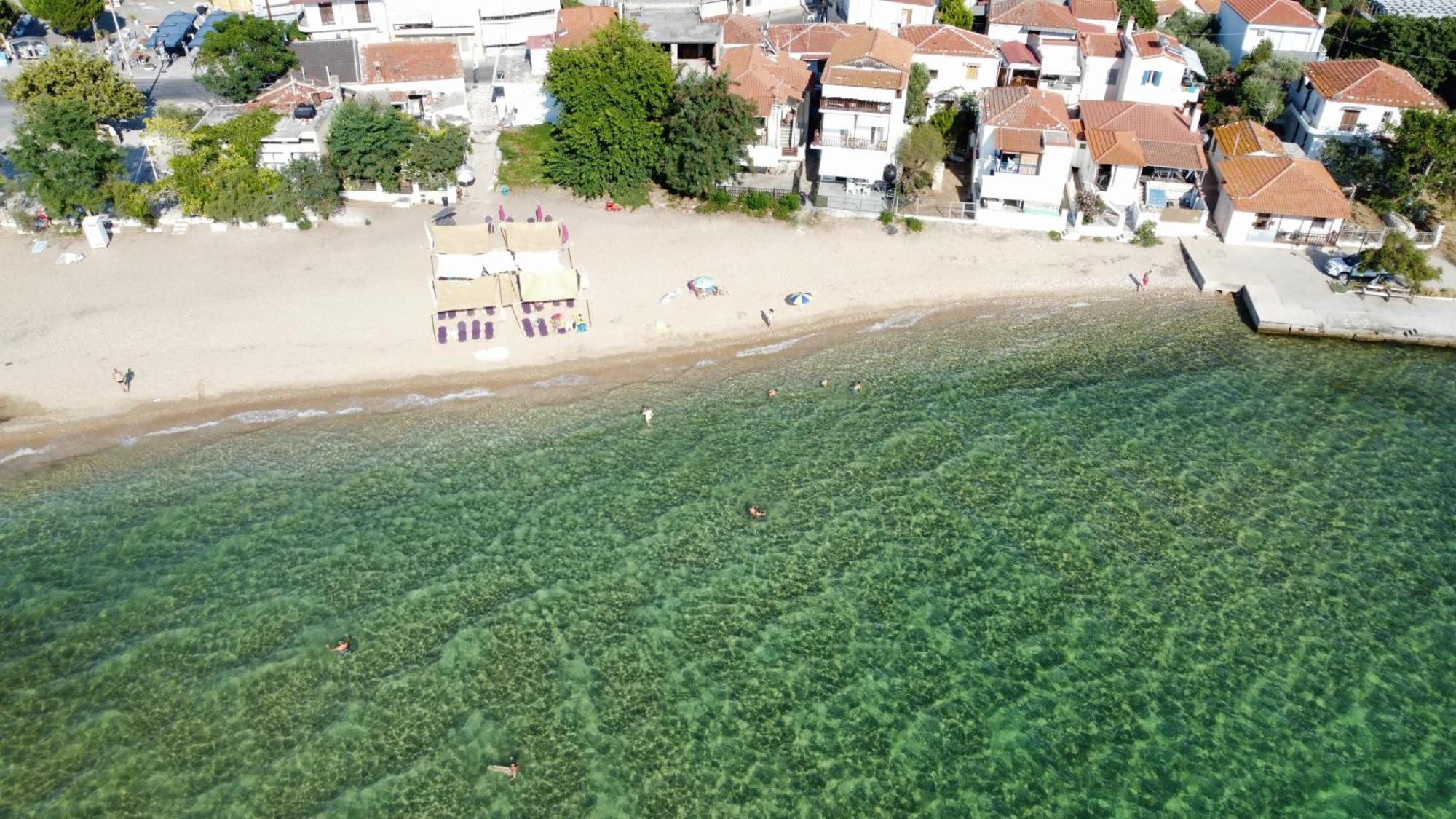 Beachfront Apartment Thassos Skála Kallirákhis Kültér fotó