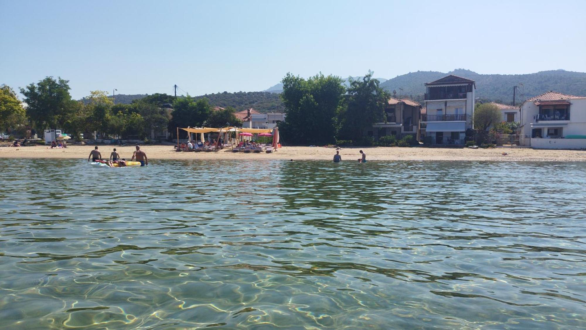Beachfront Apartment Thassos Skála Kallirákhis Kültér fotó