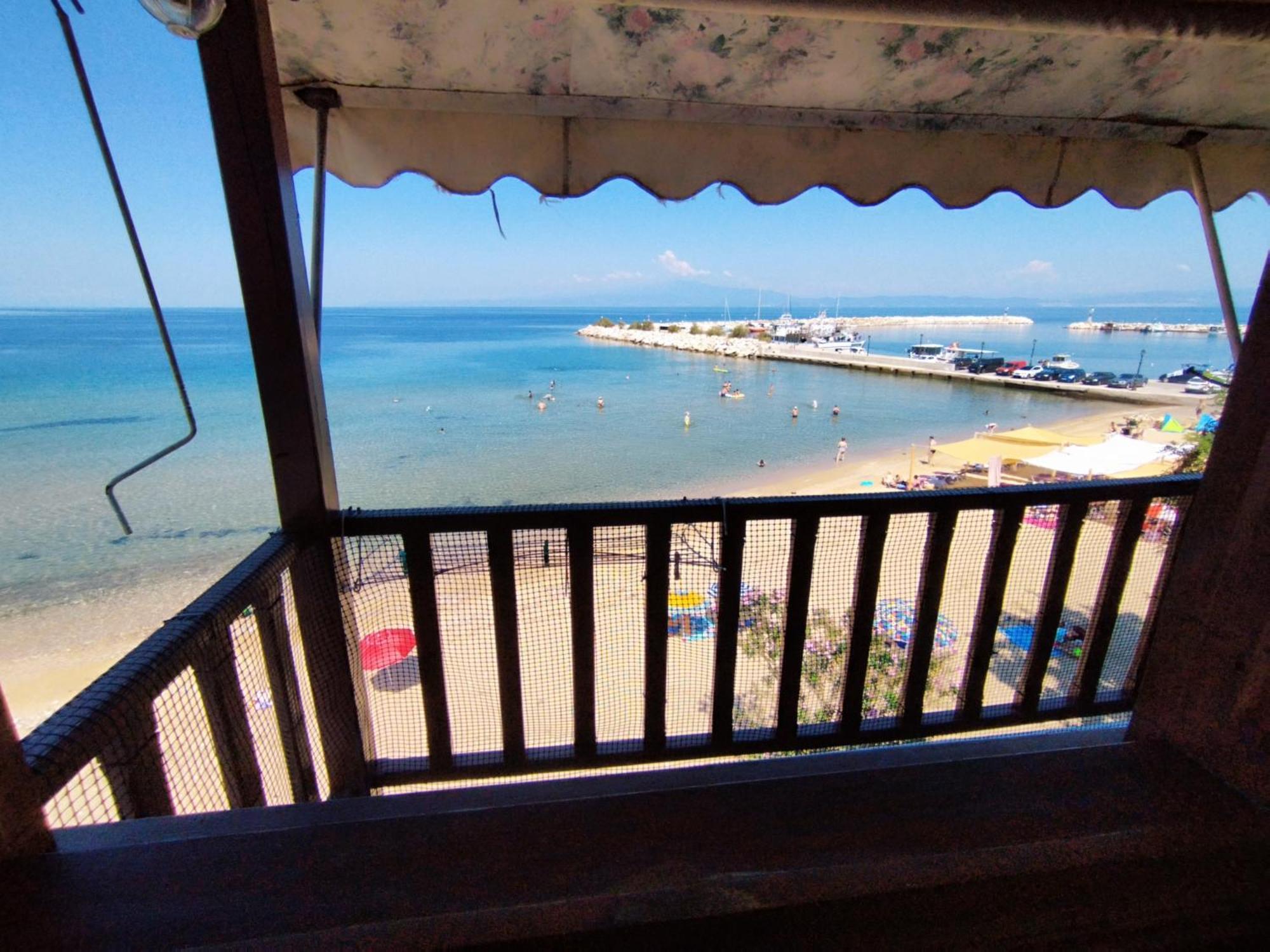 Beachfront Apartment Thassos Skála Kallirákhis Kültér fotó