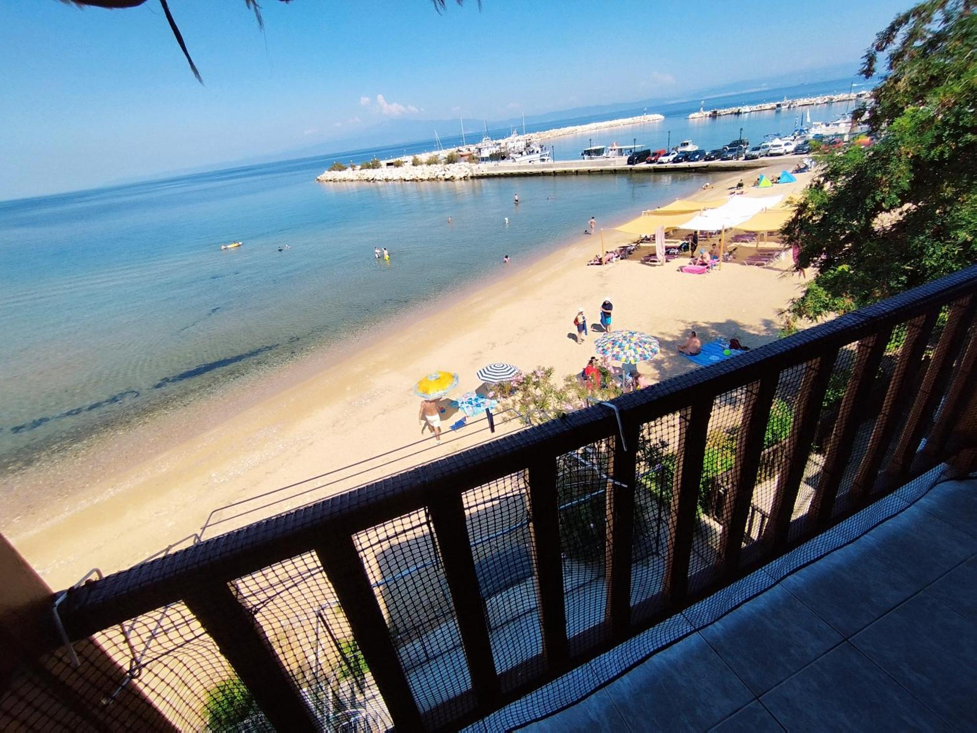 Beachfront Apartment Thassos Skála Kallirákhis Kültér fotó