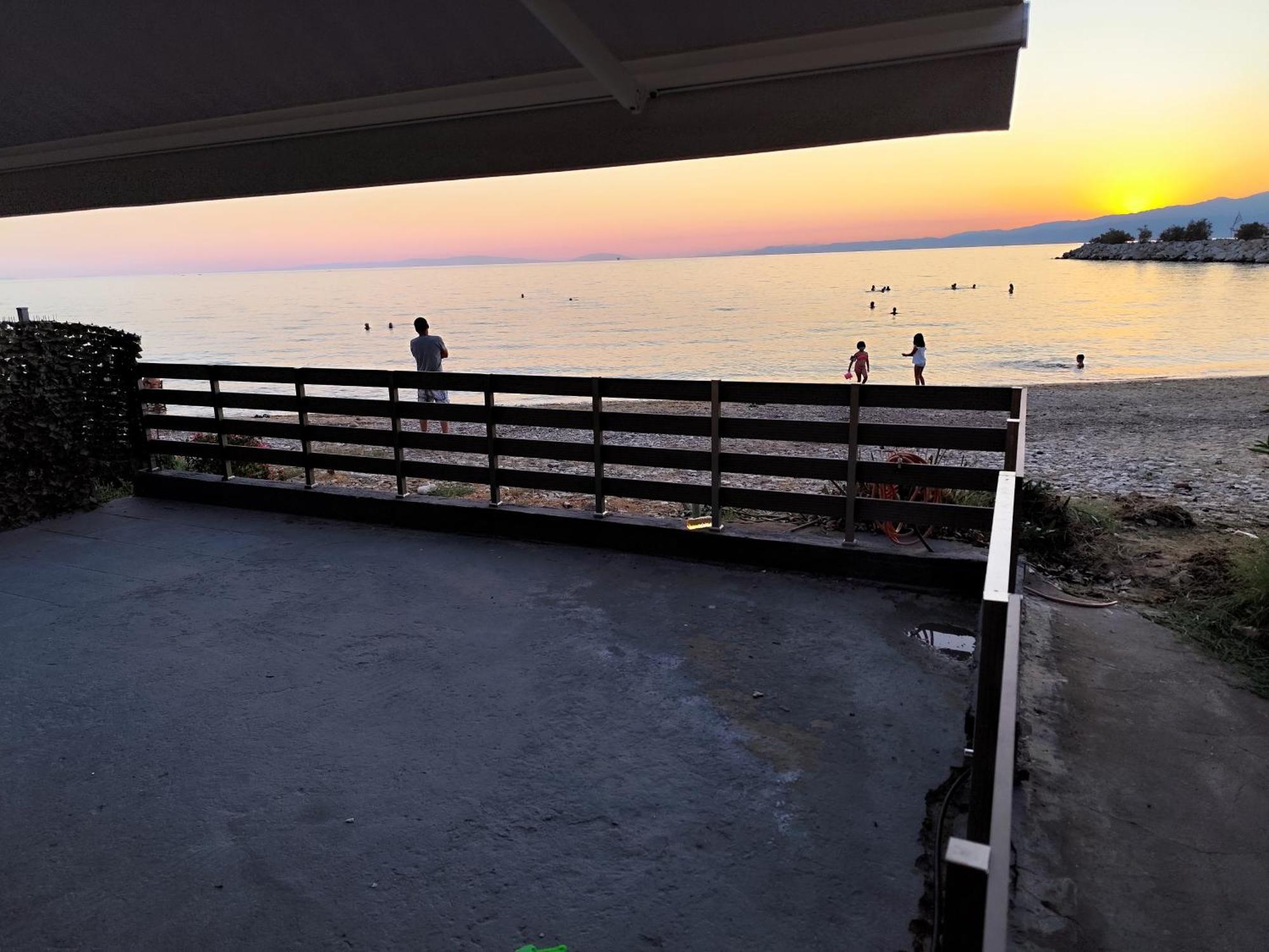 Beachfront Apartment Thassos Skála Kallirákhis Kültér fotó