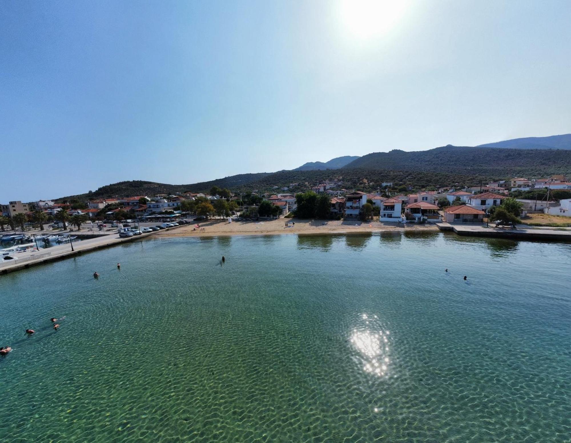 Beachfront Apartment Thassos Skála Kallirákhis Kültér fotó