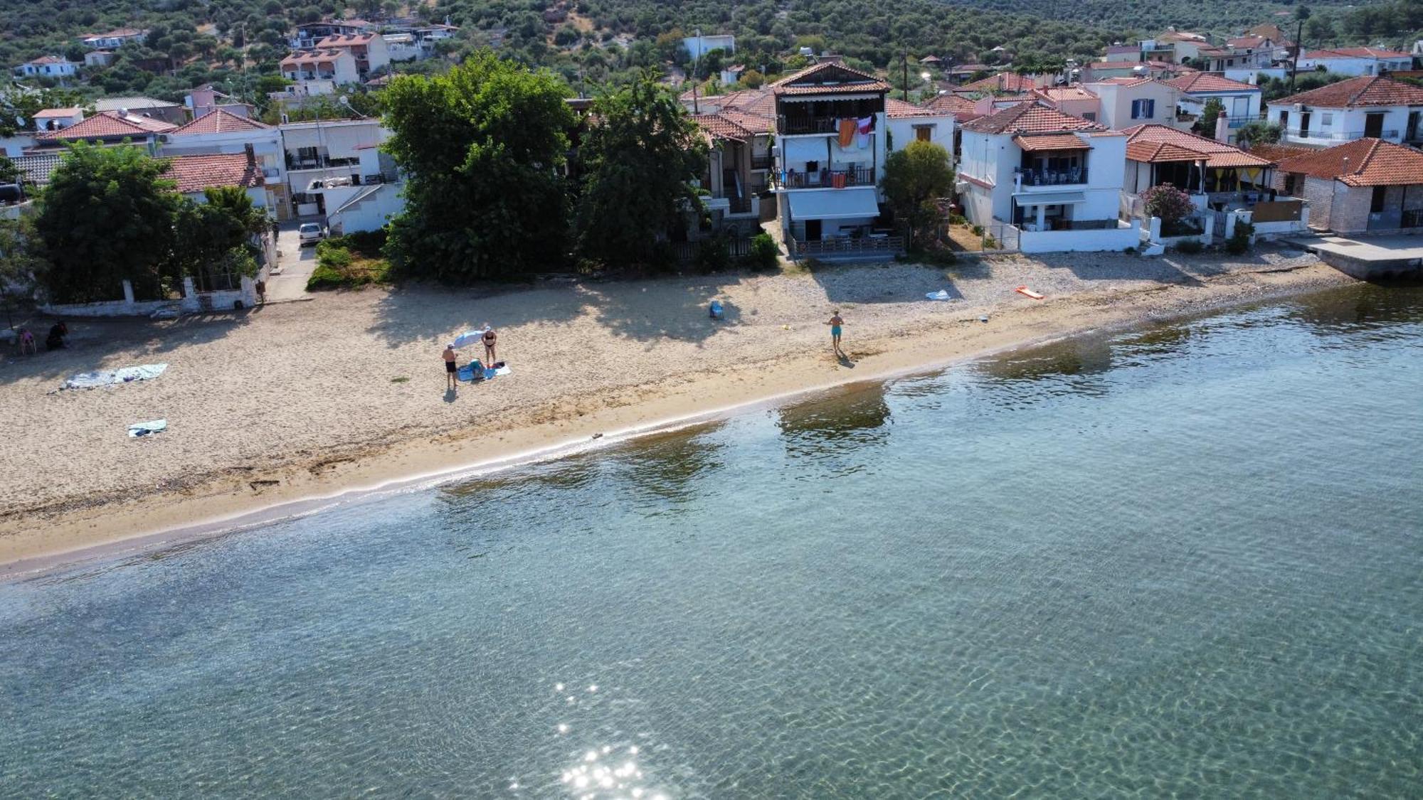 Beachfront Apartment Thassos Skála Kallirákhis Kültér fotó