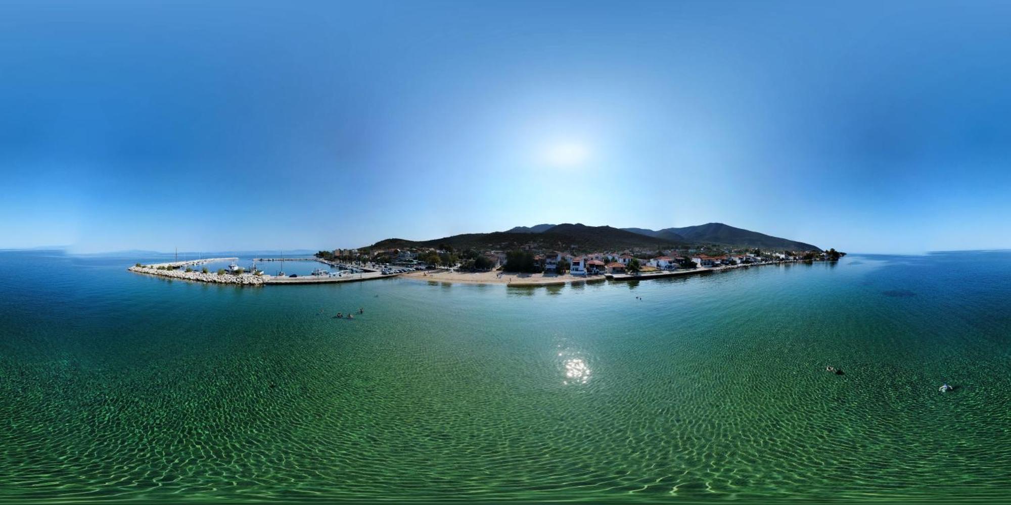 Beachfront Apartment Thassos Skála Kallirákhis Kültér fotó