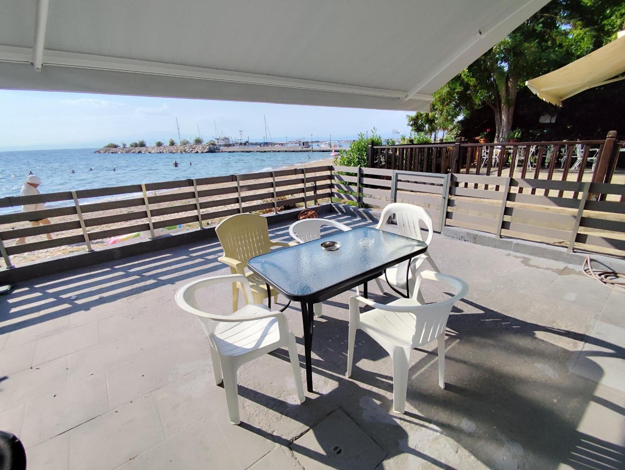 Beachfront Apartment Thassos Skála Kallirákhis Kültér fotó