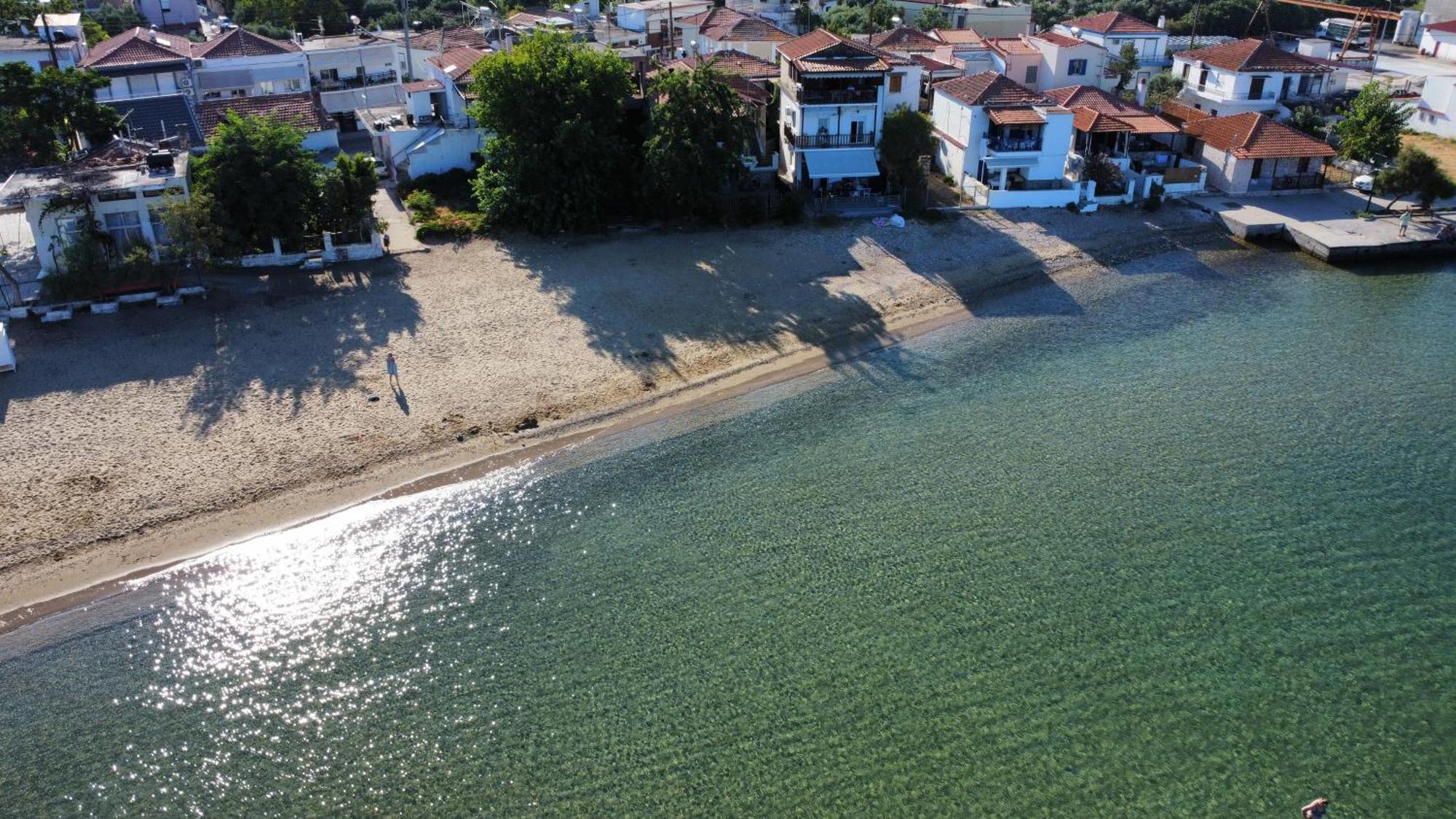 Beachfront Apartment Thassos Skála Kallirákhis Kültér fotó